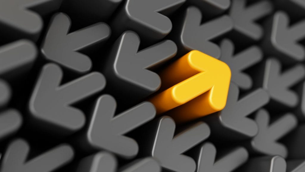 50 Shades of Product-Led Growth 50 Shades of Product-Led Growth. Yellow arrow around black ones